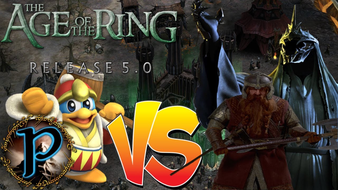 Lotr Bfme 2 Rotwk Aotr 5.0 2v2 ( Feat Ruudevil! ) -Mordor