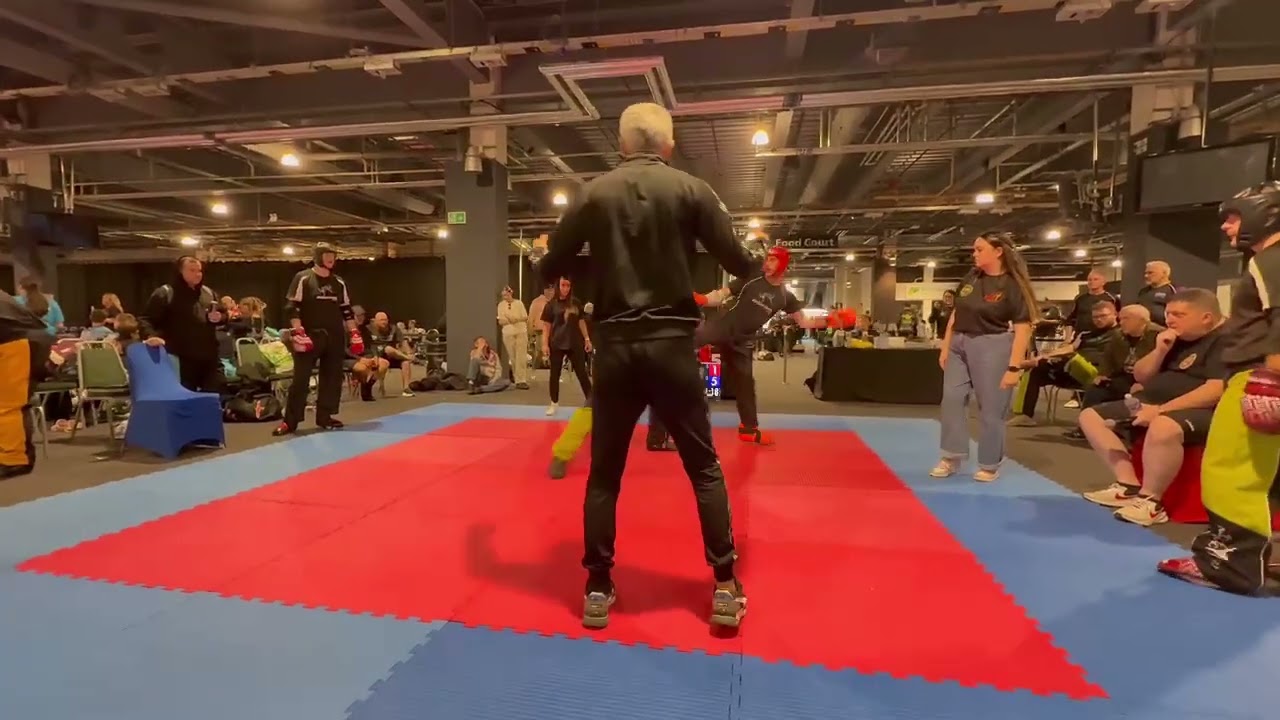 Team Fight final Ippon Dale Noble Jamie Hudson Blackpool Karate Final