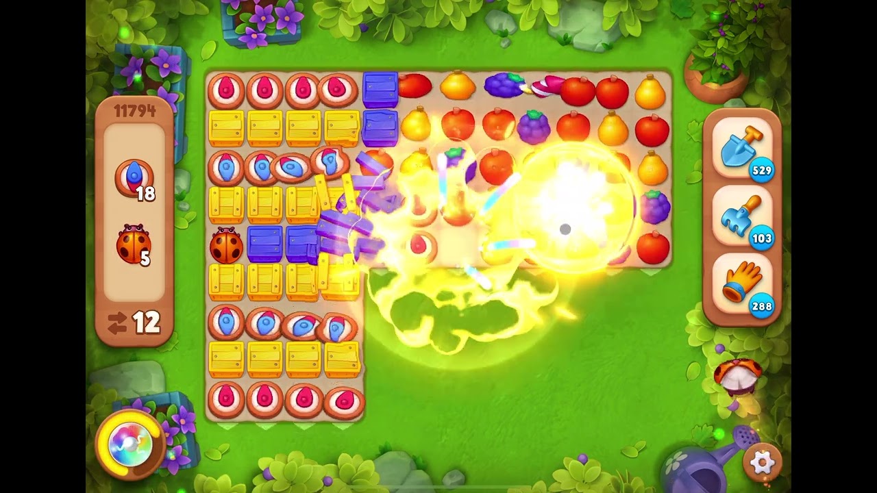 GardenScapes Level 11794 no boosters
