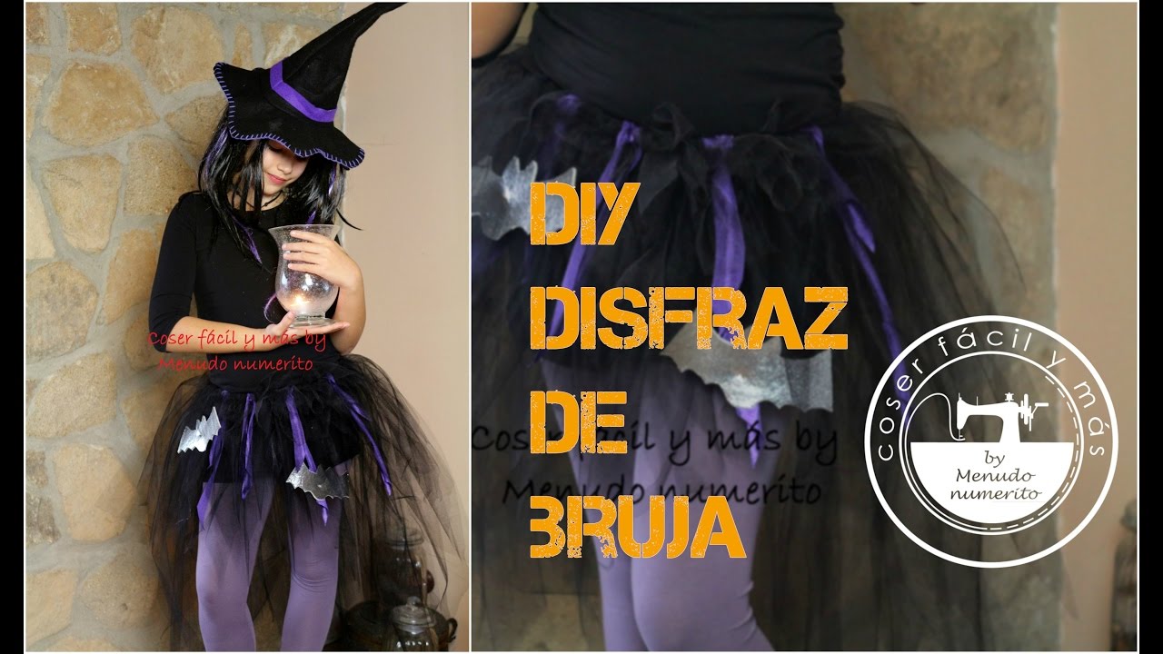Cómo hacer un disfraz de bruja sin coser