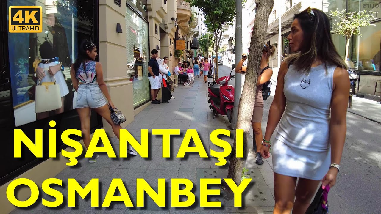 Explore Istanbul’s Charm: A Stroll Through Nişantaşı Rumeli Street 4K UHD