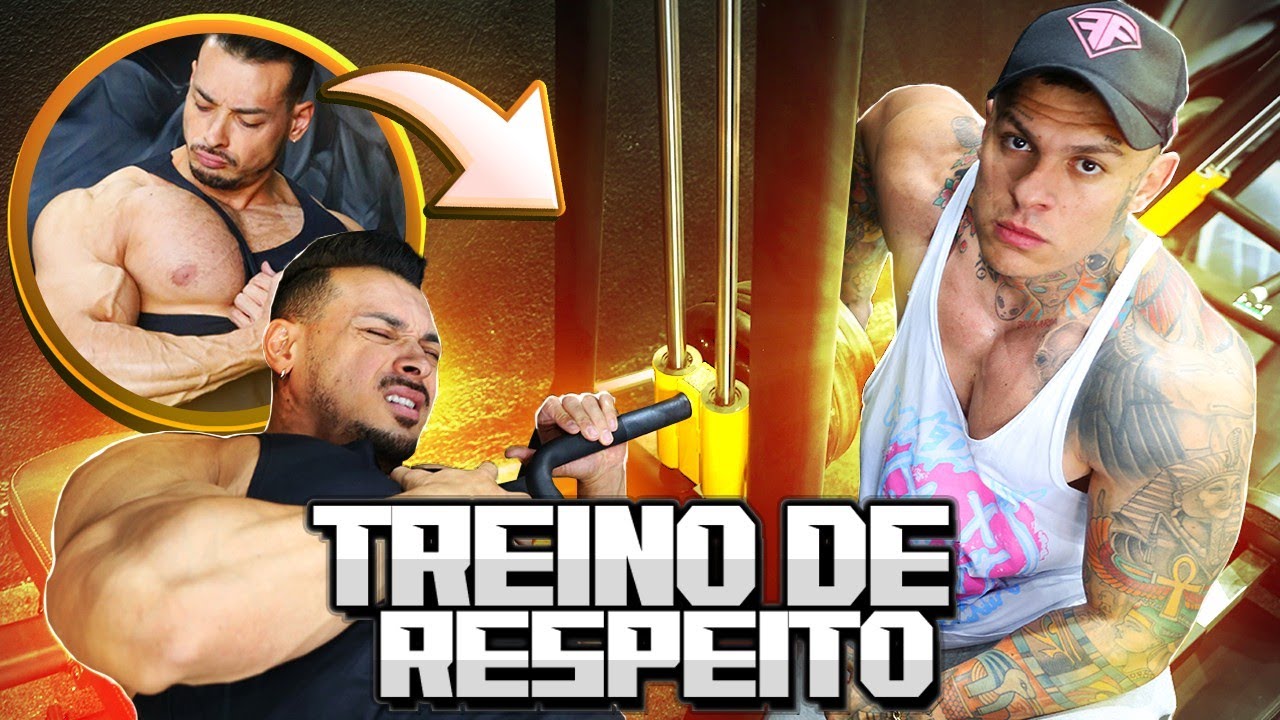 TOGURO ME ESMAGOU NO TREINO DE PEITO *CT DO PEITO*