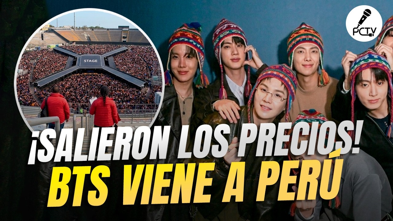🎶 BTS en PER&Uacute; 2026: LISTA PRECIOS, PREVENTA y LUGAR CONFIRMADO ESTADIO SAN MARCOS MEMBERSHIP LIMA🔥🇵🇪