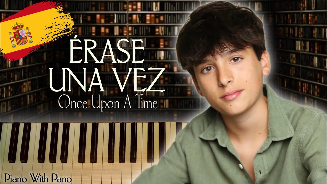 Gonzalo Pinillos - Érase una vez (Once Upon a Time) | Spain 🇪🇸 | Piano Cover | Jesc 2025 #jesc2025 