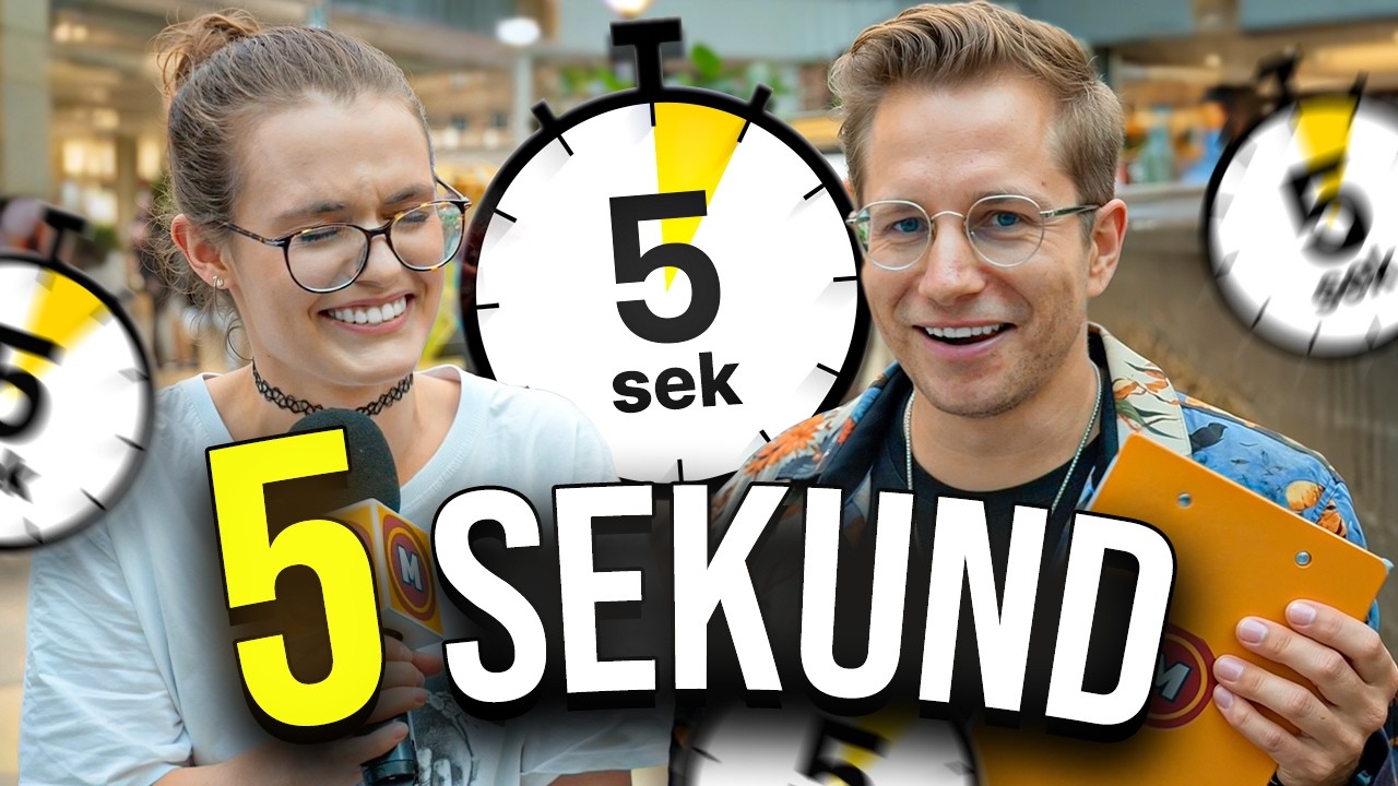 Mieli 5 SEKUND na odpowiedź! (nie poradzili sobie)