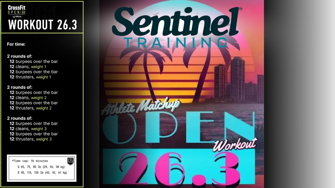 CrossFit Open 26.3 LIVE from WZA w/ Sentinel Training