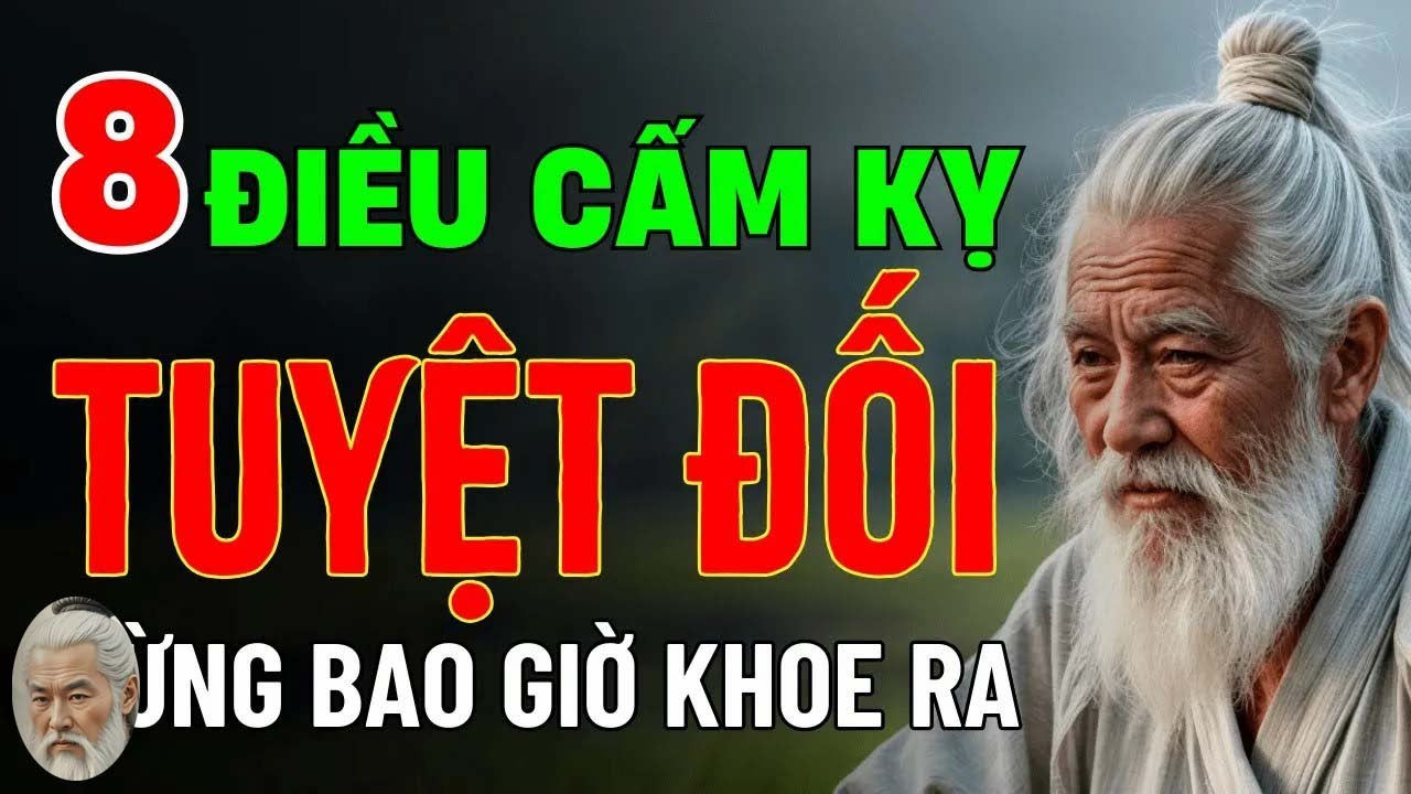 Cổ Nhân Dạy   8 Điều Cấm Kỵ Dù Có Cạy Miệng Bạn Cũng Đừng Bao Giờ Khoe Ra
