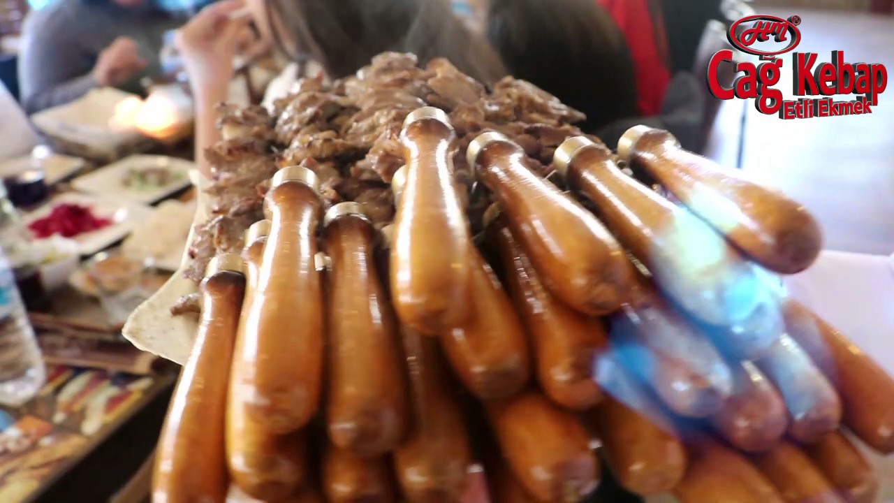 HM CAĞ KEBAP - ETLİ EKMEK -  HDI Akdeniz Bölge Yemeği - Antalya
