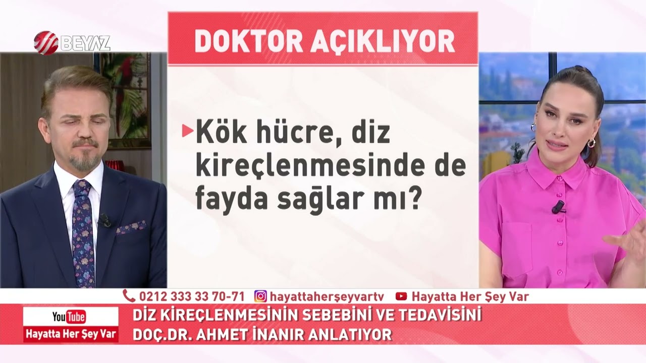 DOÇ.DR.AHMET İNANIR / 04.04.2023 / DİZ KİREÇLENMESİNDE EN KESİN ÇÖZÜM NEDİR?