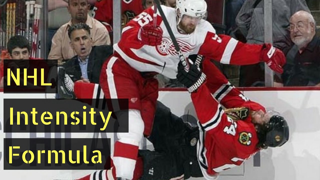 How To Be Intense In Hockey - The NHL Intensity Formula
