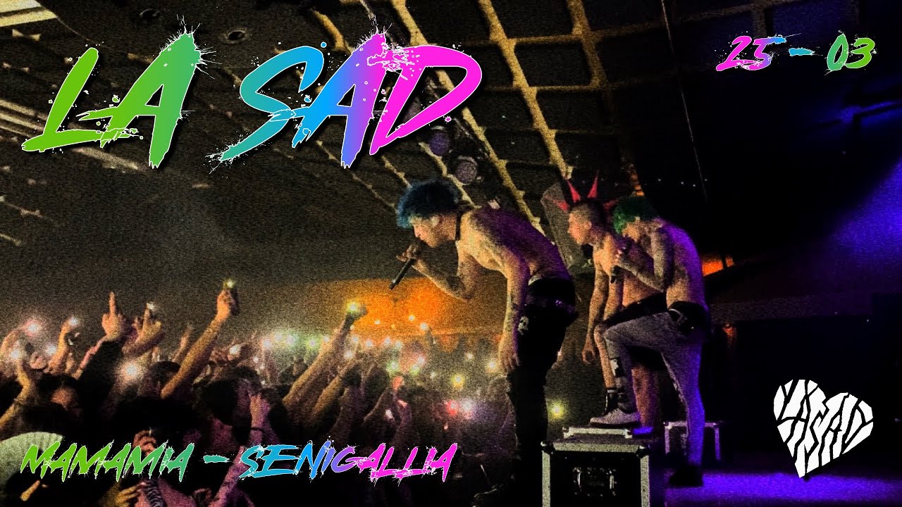 Vlog - LA SAD LIVE SHOW (MamaMia - Senigallia 25/03) [SPECIALE 1000 ISCRITTI]