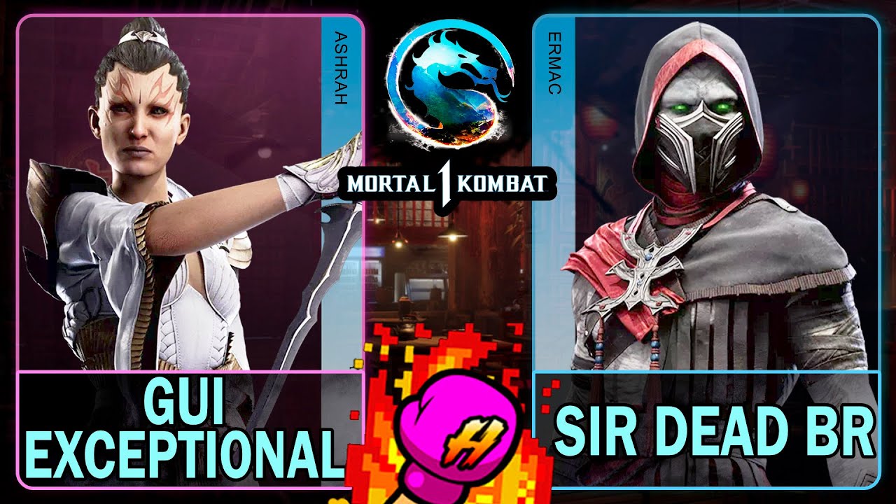 MK1 Gui Exceptional (ASHRAH) VS Sir Dead BR (ERMAC)🥊Mortal Kombat 1🥊4K 60ᶠᵖˢ