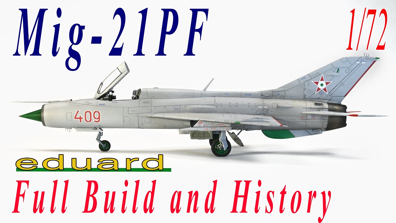 Миг-21ПФ Полная сборка 1/72 Эдуард ПрофиПАК