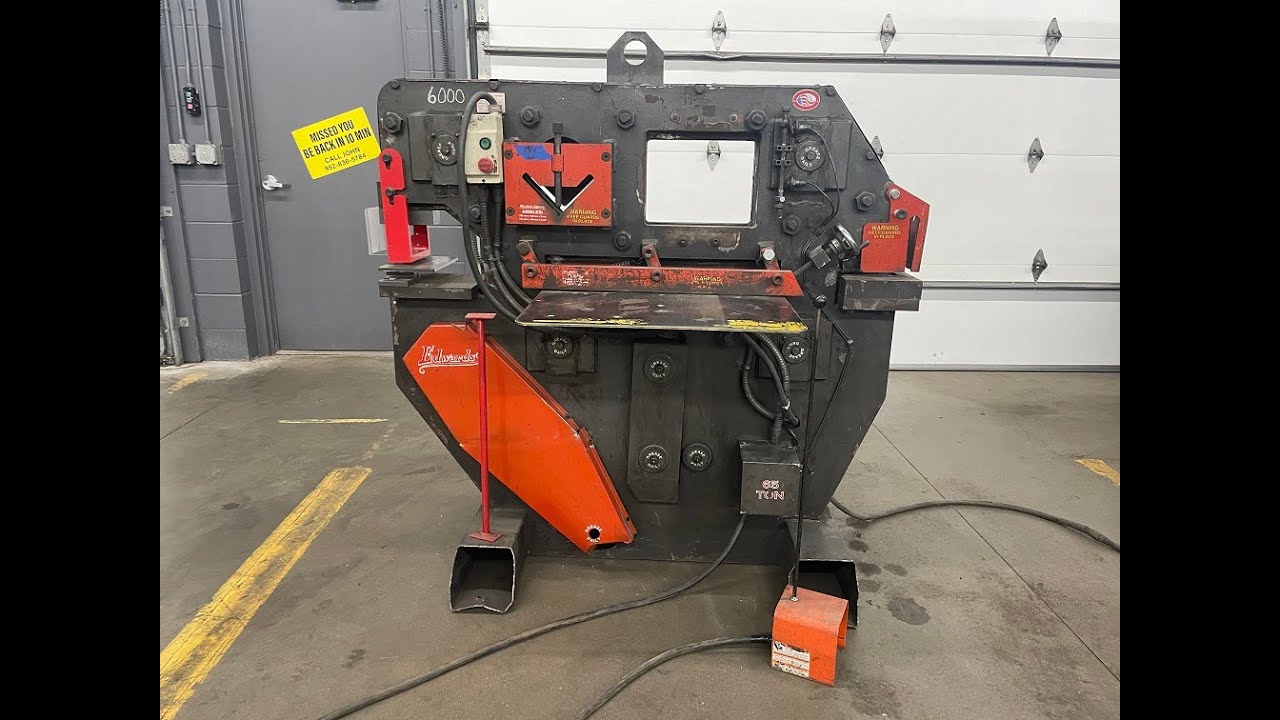 Edwards 65 Ton Ironworker