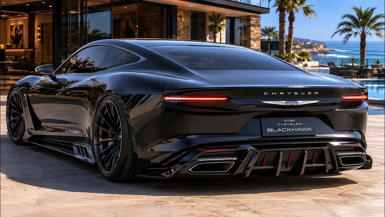 2026 Chrysler Blackhawk X &ndash; ostateczne luksusowe coupe od Chryslera wreszcie powraca!