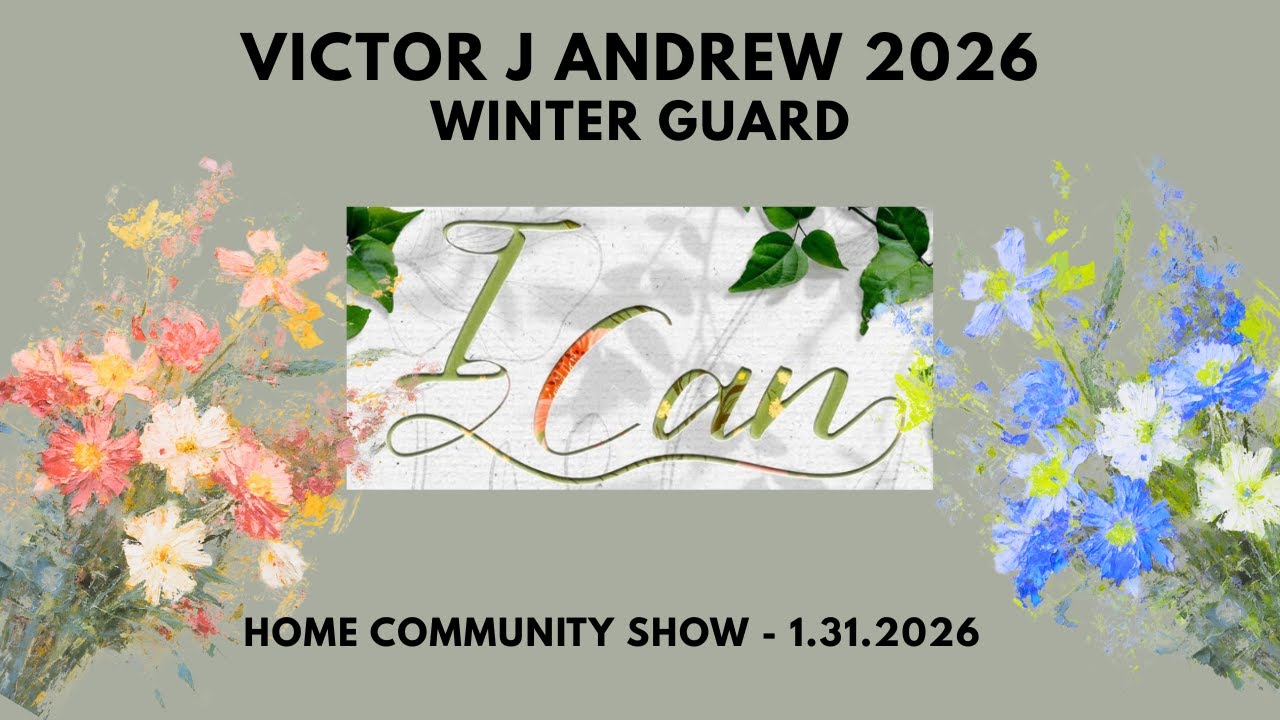 Victor J Andrew High School Winter Guard Community Show Performance