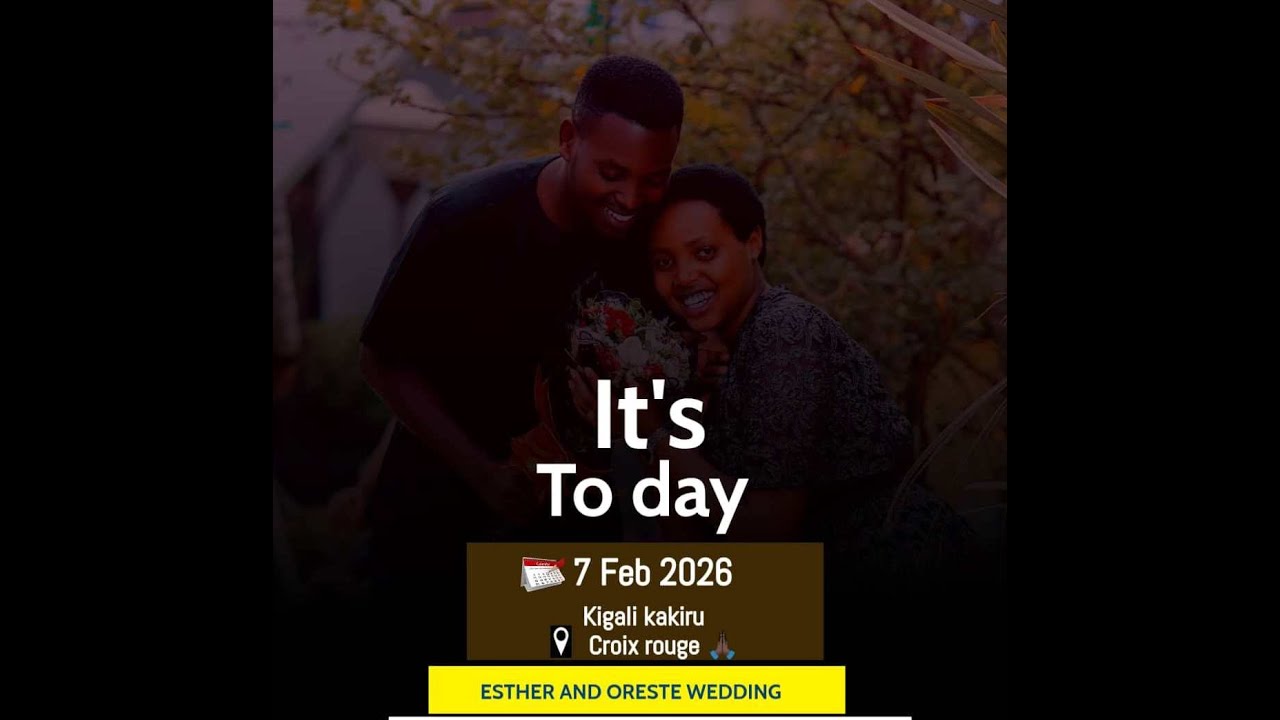 Umuhango w'ubukwe bwa MANZI Oreste na UWACU Esther MANZI ORESTE TV show  Live Stream
