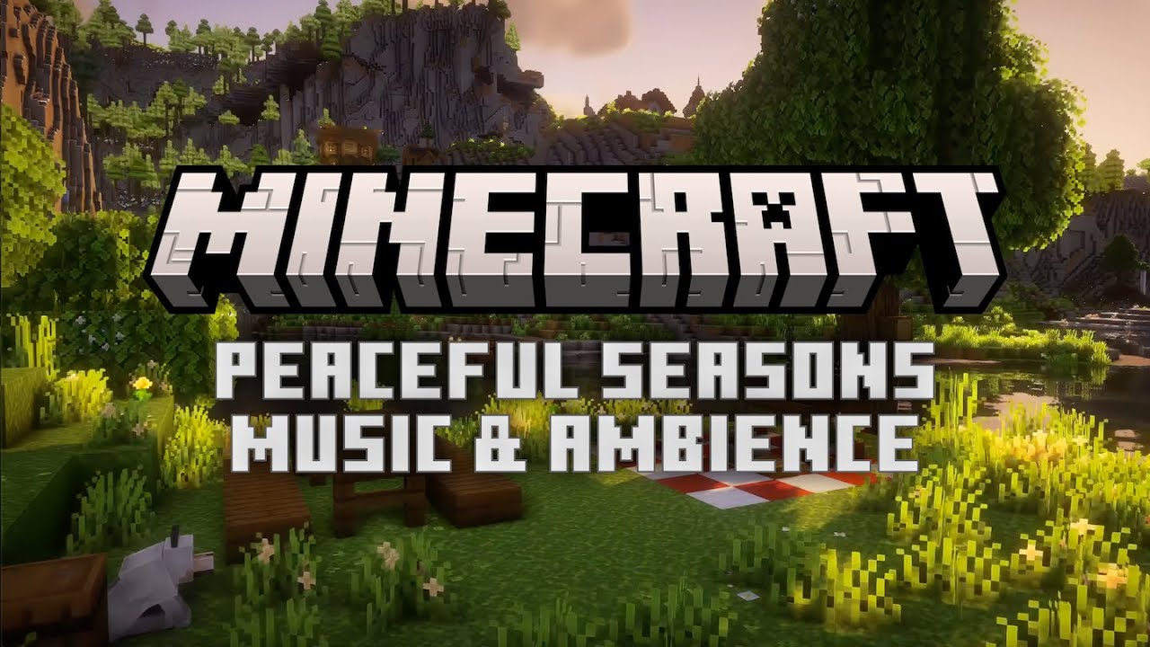 Minecraft Music & Ambience | Four Peaceful Seasons in Partnership with @CozyCraftYT   🌿☀️🍁❄️
