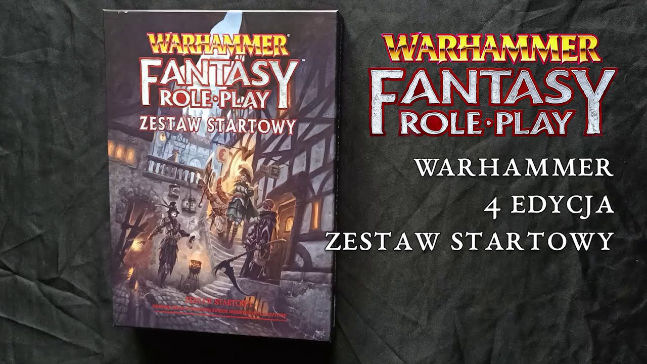 [RPGowa Alchemia] Przegląd i recenzja Zestawu Startowego do 4 edycji Warhammera