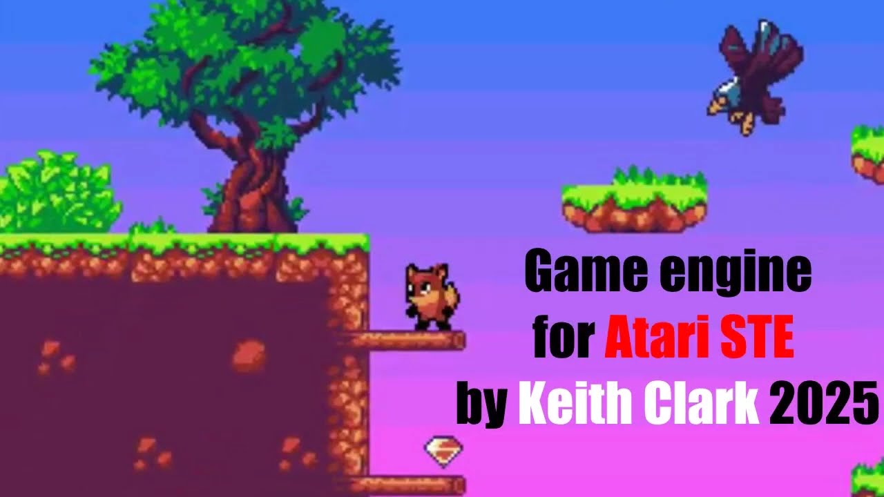 Game engine for Atari STE (W.I.P.)