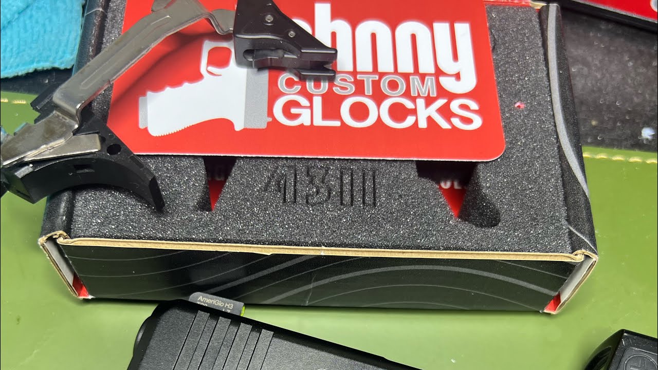Установил спусковой крючок Johnny Glocks 4311 на свой 43x