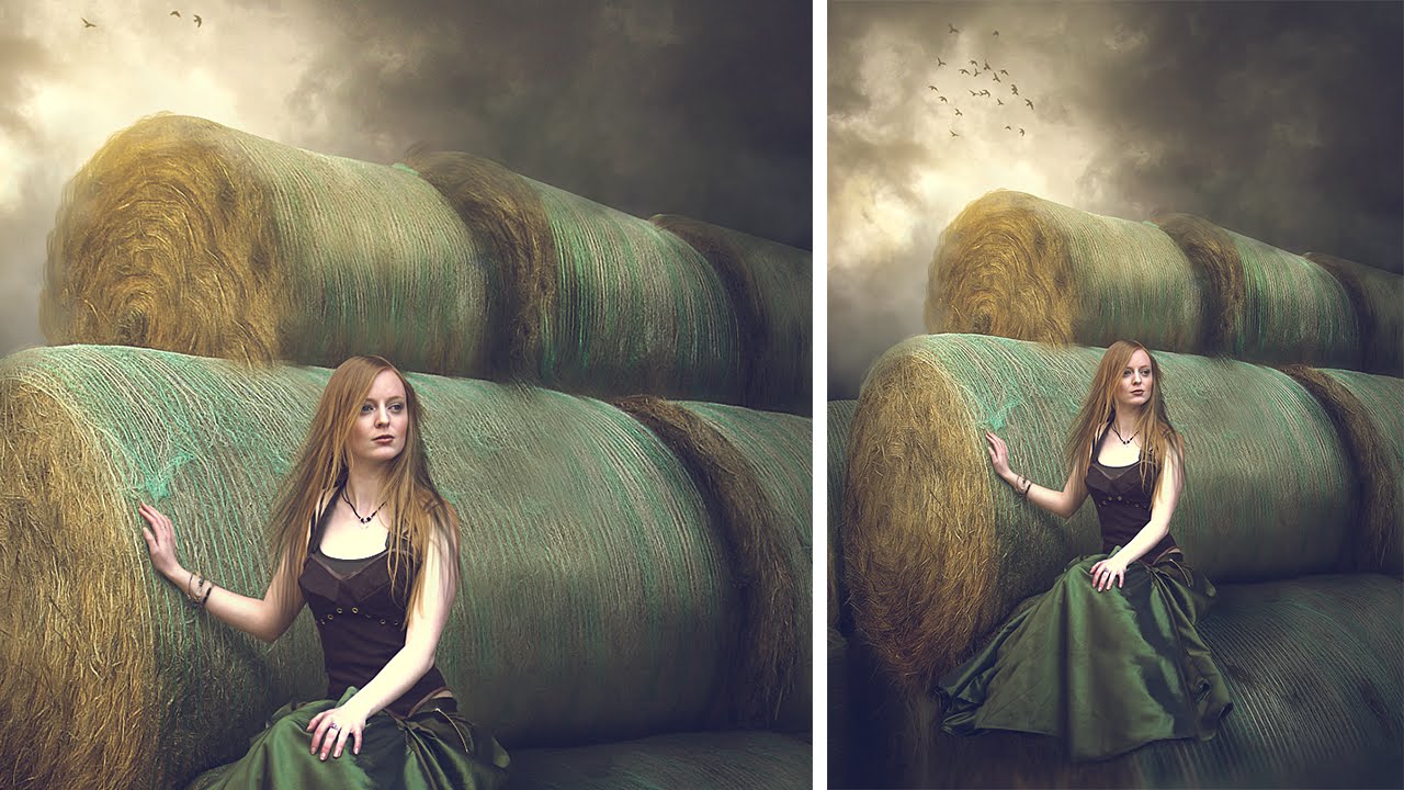 Fantasy Light Effects | Photoshop Manipulation | Girl on Role
