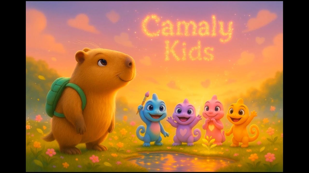 🎨 Color Boom &ndash; The Magic of Calm | Educational Song For Kids #CamalyKids #kidssong #singalongforkids