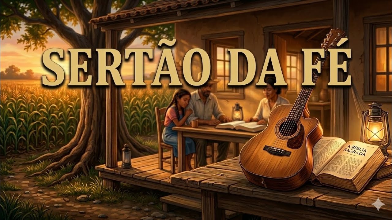 Sertão da Fé 🙏 | Louvor para Dias Difíceis e para Descansar