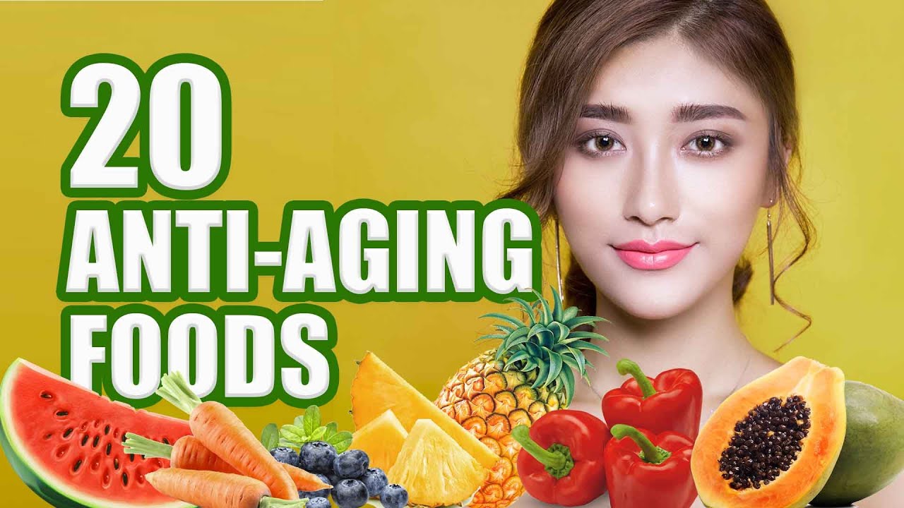 THE BEST 20 ANTI AGING FOODS