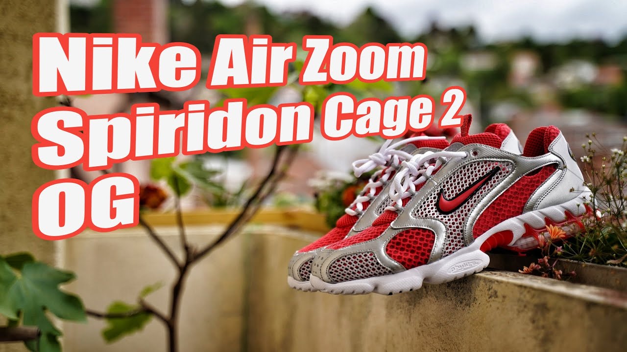 Nike Air Zoom Spiridon Cage 2 OG Red Silver Review & On Feet