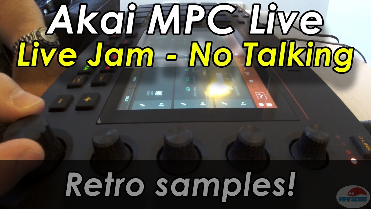 Retro - Akai MPC Live Only (No talking)
