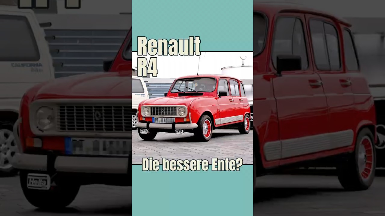 Renault R4 - Alltags Allrounder und die bessere Ente?