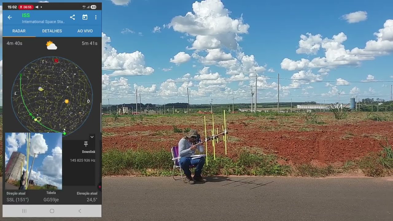 Operação Satélite: Tentativa de Contato com a ISS – PU2UJV