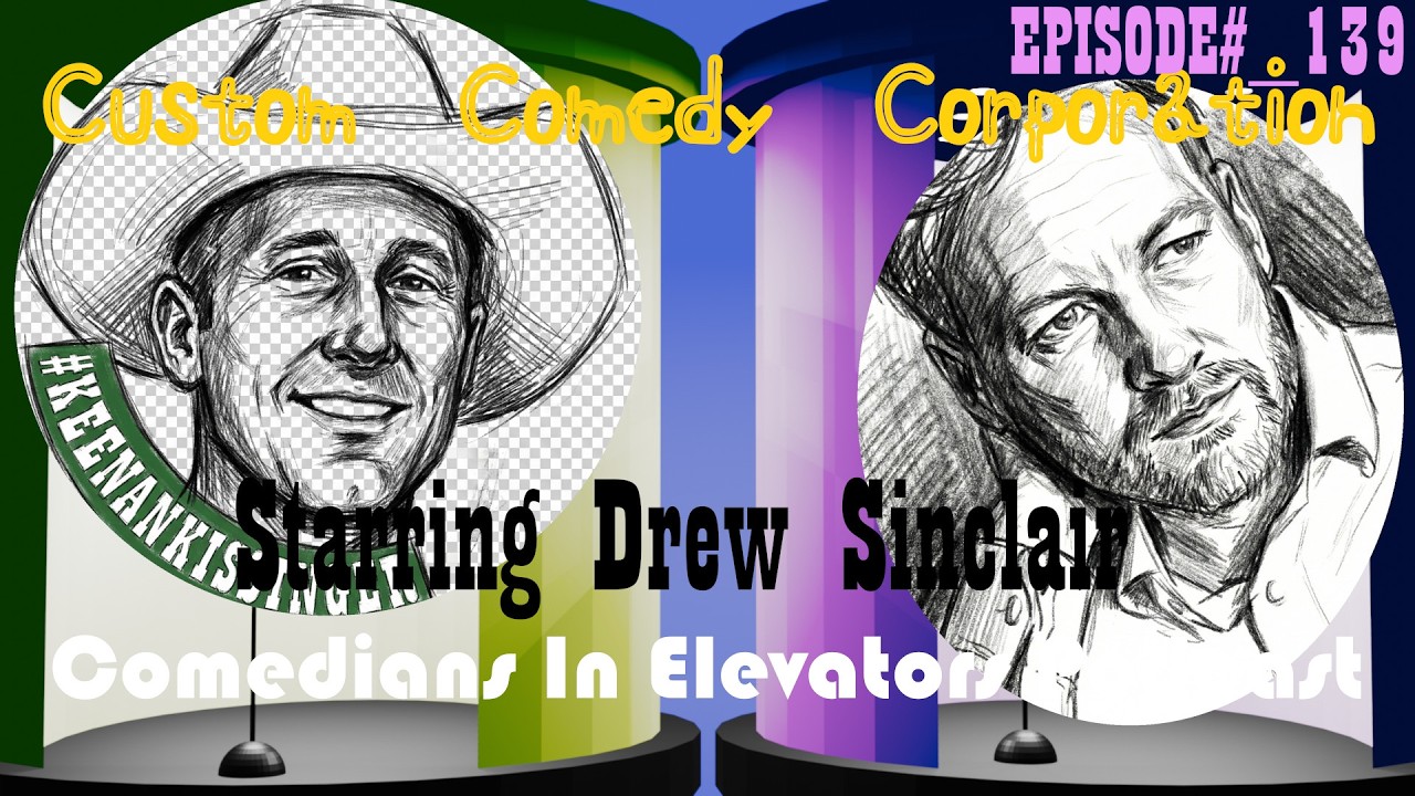 Comedians in Elevators Podcast Starring Drew Sinclair | with .fbx