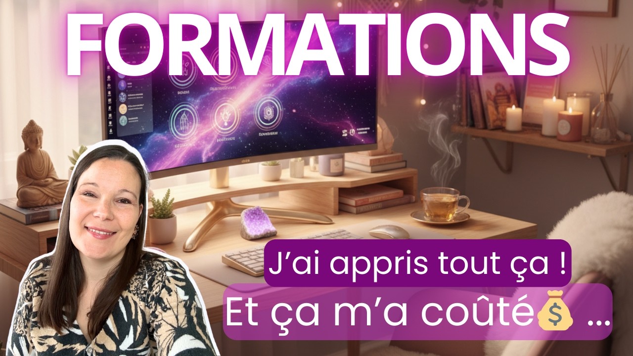 Je te dévoile TOUT ce que j'ai investi en FORMATIONS en 2025 💰