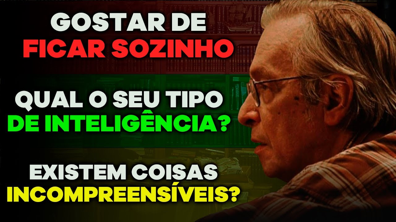 Ficar sozinho e amar ao pr&oacute;ximo / Existem coisas incompreens&iacute;veis? / O tipo da sua intelig&ecirc;ncia