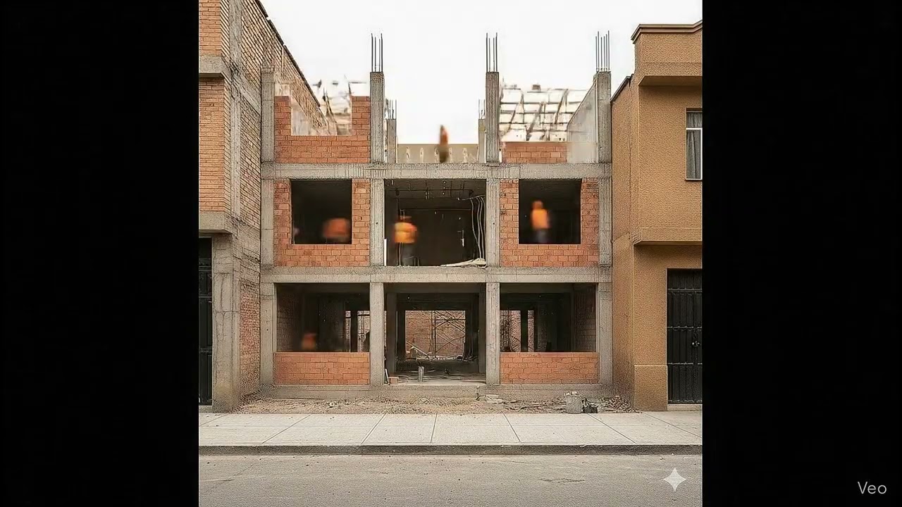 AI-Generated Construction Time-Lapse | Hyper-Realistic ArchViz (Prompt Engineering Test)