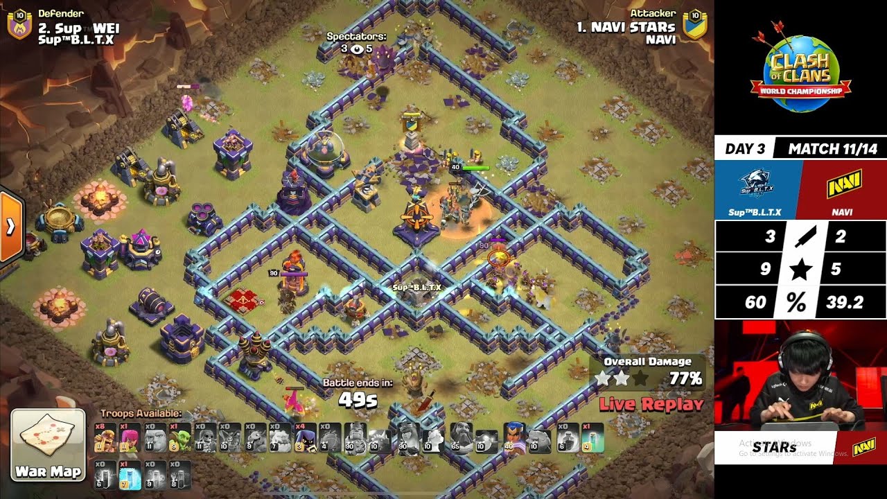 NAVI vs Sup™B.L.T.X [LB Semi-Final] - World Championship Finals 2023