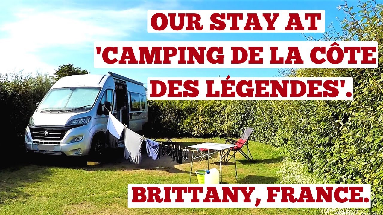 'CAMPING DE LA CÔTE DES LÉGENDES'. BRITTANY. FRANCE VAN ROAD TRIP, SEPT' 2020.