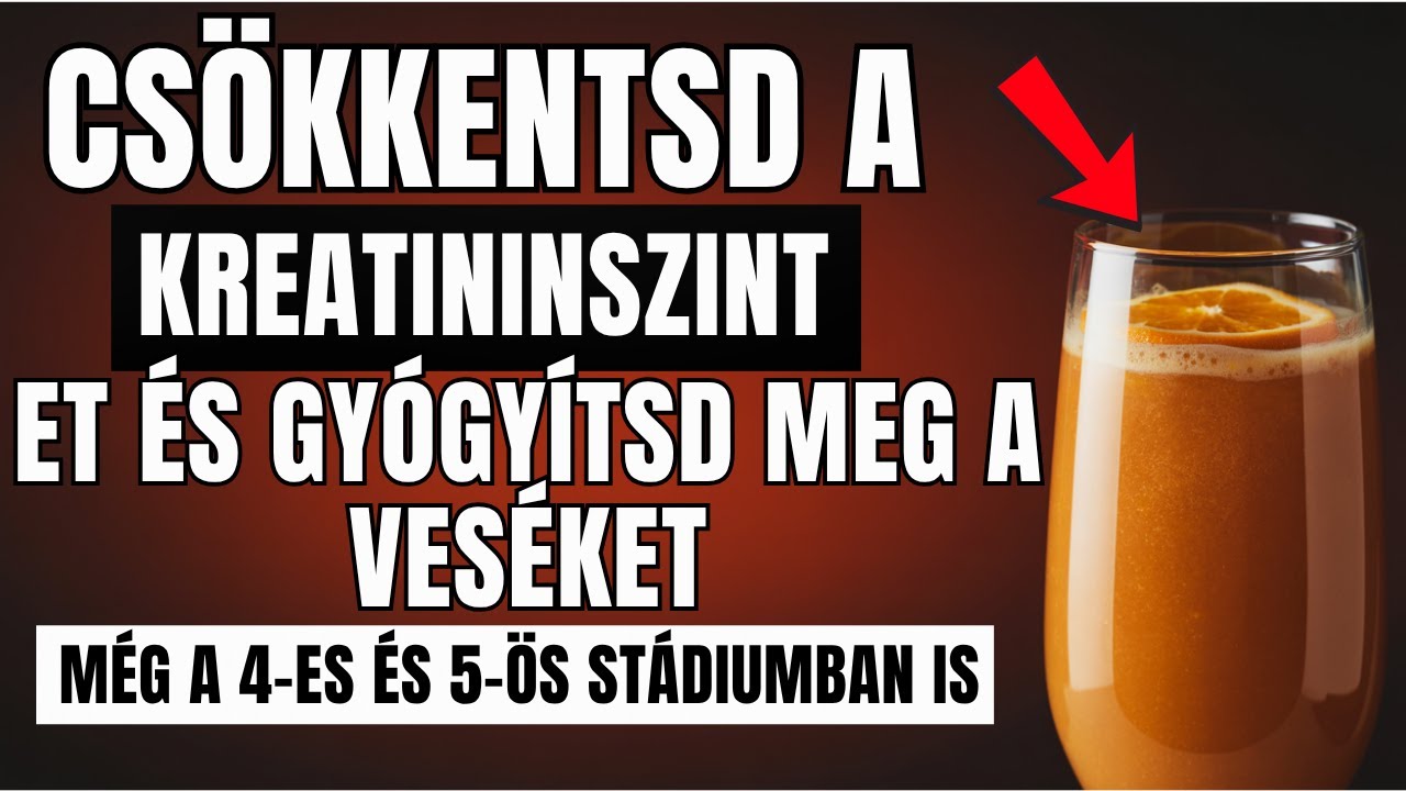 A 9 legjobb esti szokás a kreatininszint csökkentésére és a vesék védelmére!