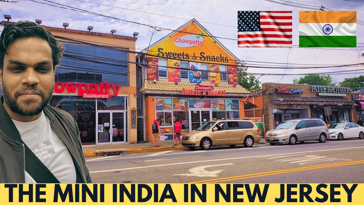 LITTLE INDIA in AMERICA 🇺🇸| Mini INDIA in New Jersey City | Indian Street Food in USA