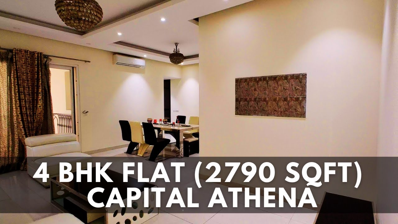 4 BHK Flat in Noida | 4 BHK Apartment Noida Extension | Capital Athena | Greater Noida West