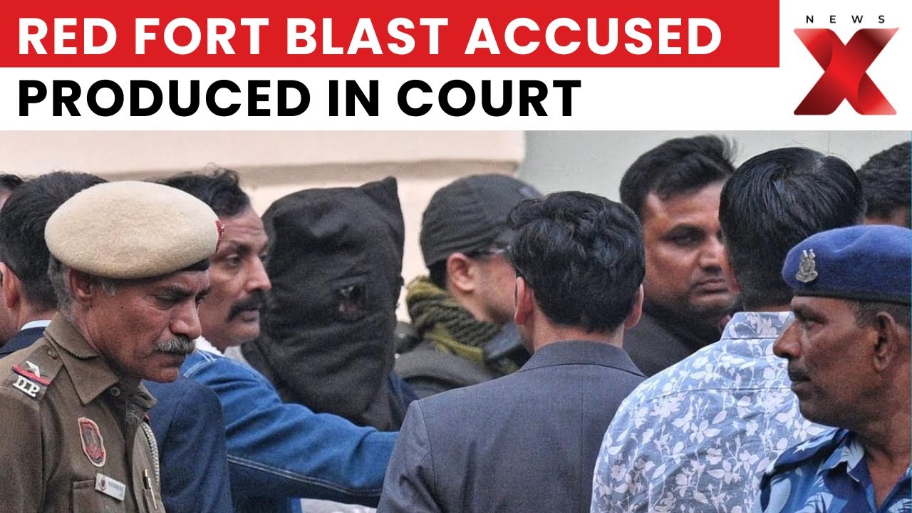 Delhi Red Fort Blast Case: Dr. Bilal Naseer Malla Produced, Custody Extended