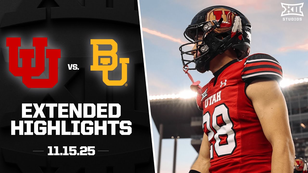 #13 Utah vs. Baylor Extended Highlights | 2025 Big 12 Football