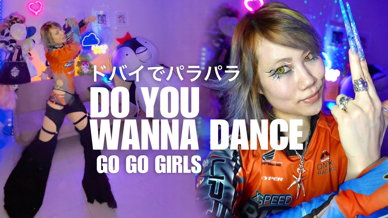 Parapara Do you wanna dance パラパラ (full mirrored反転付き) Go Go Girls - Dubai Parapara project