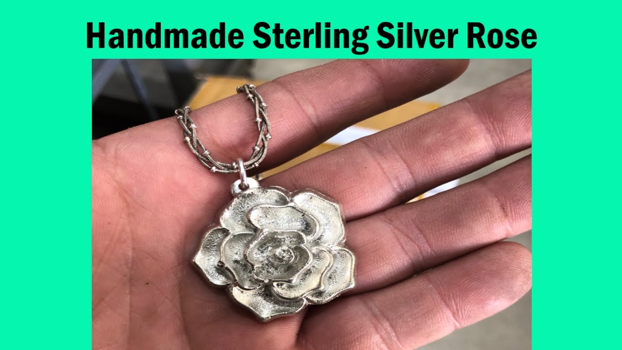 Melting Sterling Silver - Sand Casting a Silver Pendant - 2 ounces!
