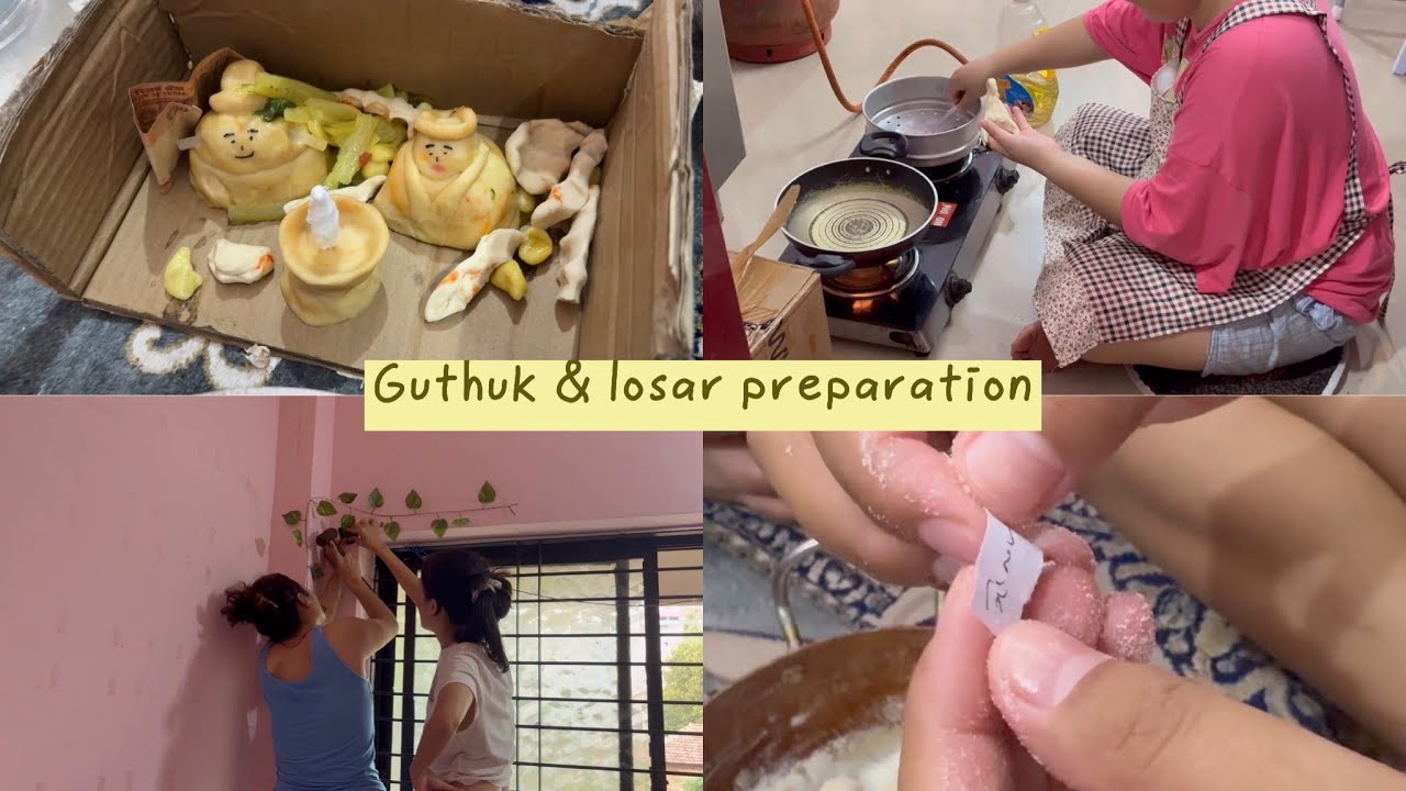 Guthuk with friends🍲|| losar preparation|| Tibetan vlogger || #losarfestival 