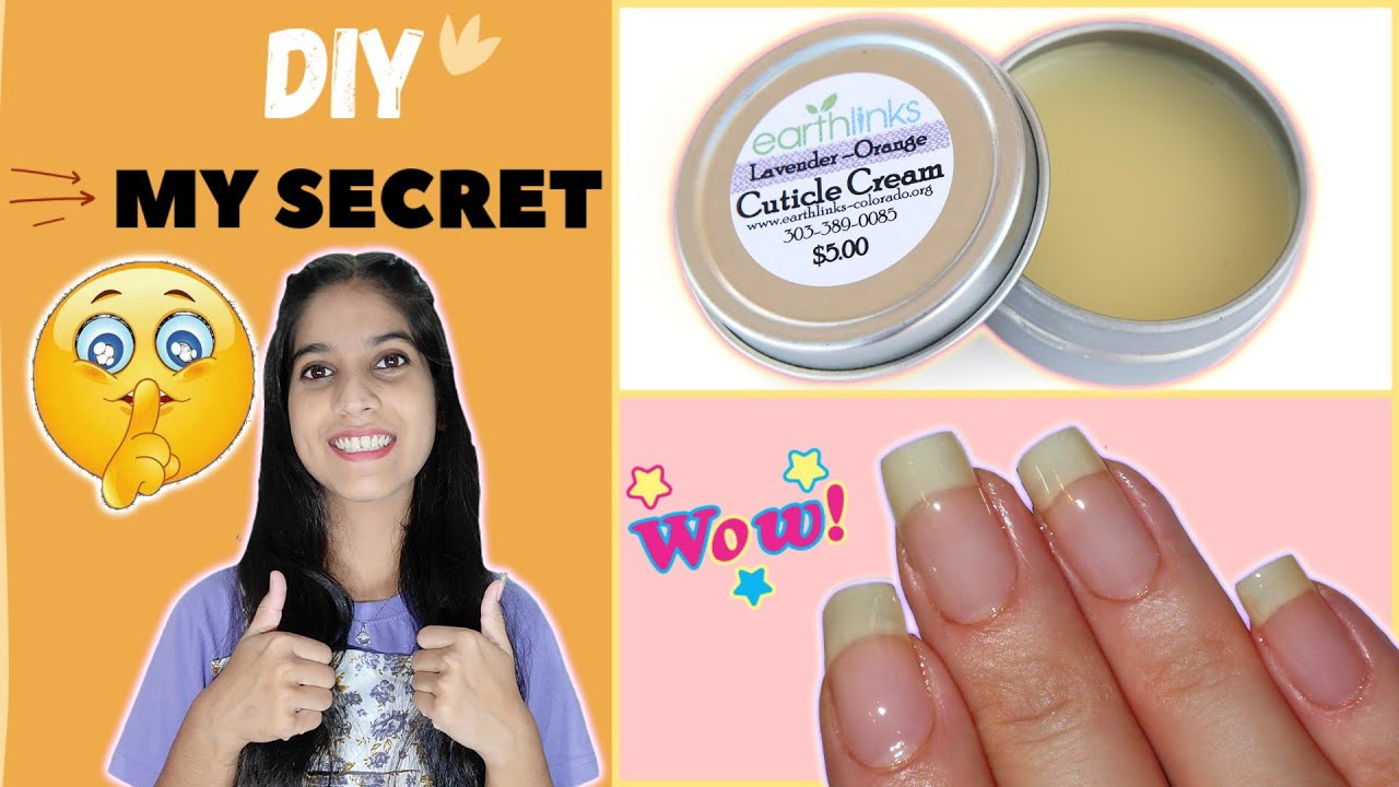 DIY Cuticle Cream | मेरे लंबे और मजबूत नाखूनों के पीछे का राज