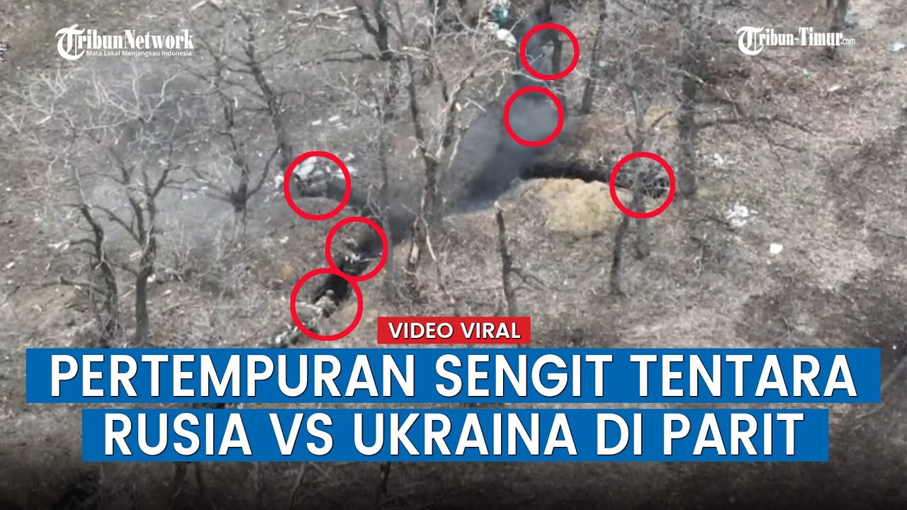 Memilukan! Tak Peduli Salju, Pasukan Ukraina Saling Serang dengan Rusia di Dalam Parit