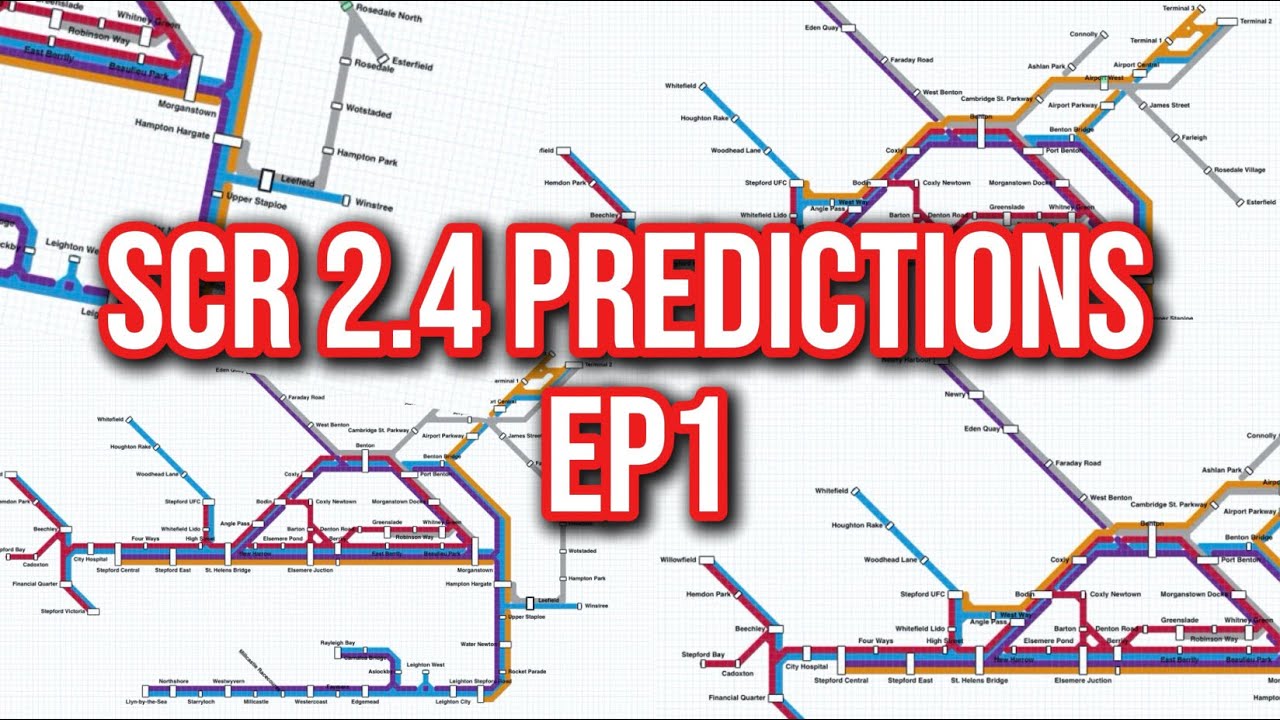 SCR 2.4 Predictions (Episode 1)